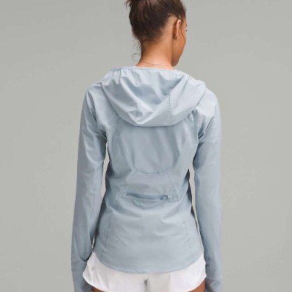 NWT Lululemon Mist Over Windbreaker (Color: Concrete Blue) - Picture 2 of 14